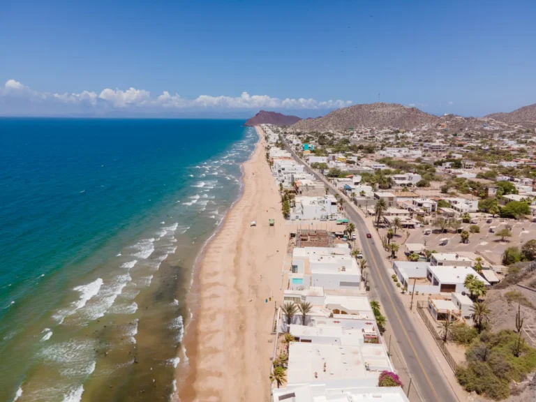 Levantamiento de medidas en Bahía de Kino. Vigueta Trabis