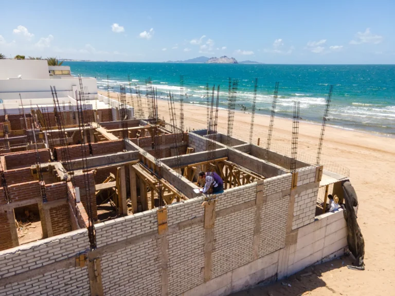 Levantamiento de medidas en Bahía de Kino. Vigueta Trabis